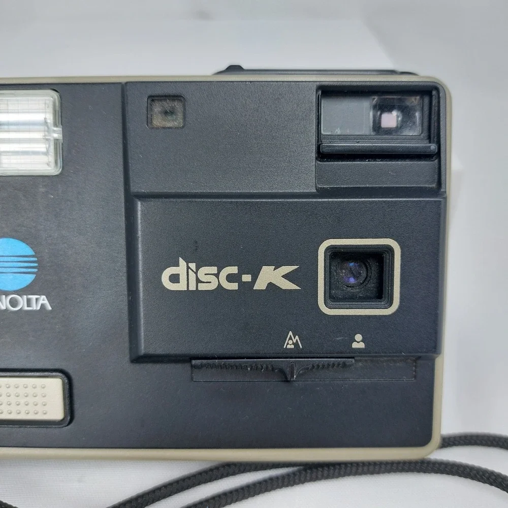 Minolta Disc-K 2509879 Camera With‎ Flash Rope Lanyard